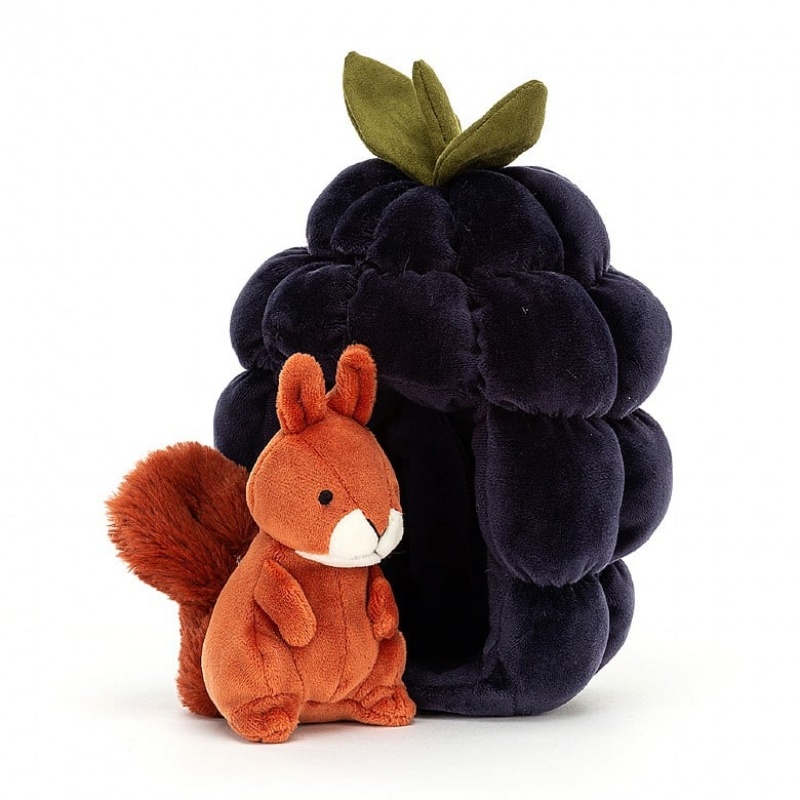 Jellycat Brambling Squirrel 18 CM X 13 CM, Jellycat USA | KL2931860