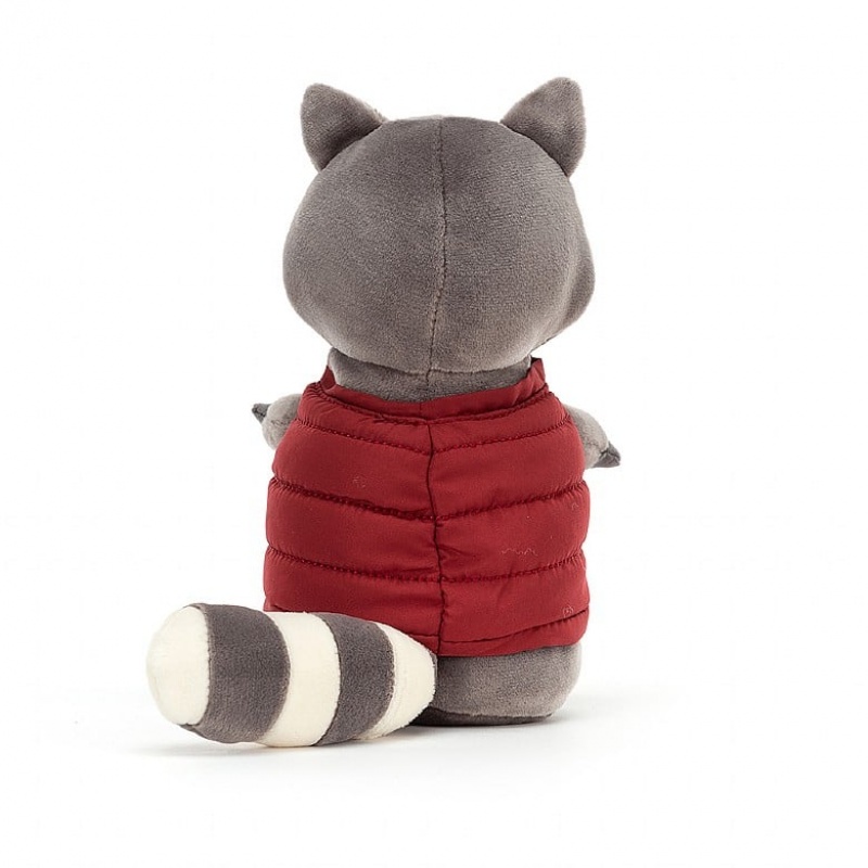 Jellycat Campfire Critter Raccoon 18 CM X 9 CM, Jellycat USA | HA5728410