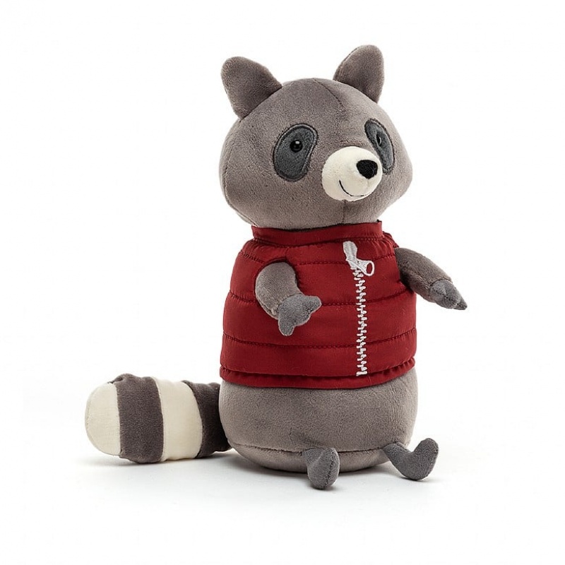 Jellycat Campfire Critter Raccoon 18 CM X 9 CM, Jellycat USA | HA5728410