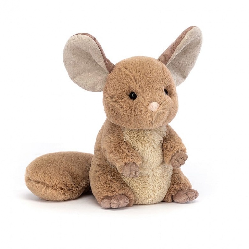 Jellycat Chandler Chinchilla 16 CM X 8 CM, Jellycat USA | CU3768521