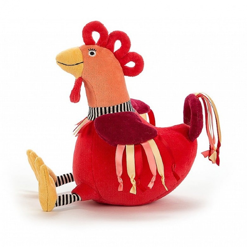 Jellycat Charlie Chicken Chime 25 CM, Jellycat USA | KZ3085219