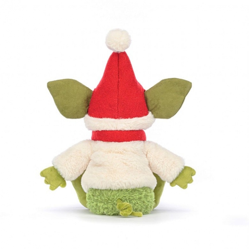 Jellycat Christmas Grizzo 27 CM X 10 CM, Jellycat USA | TX5896743