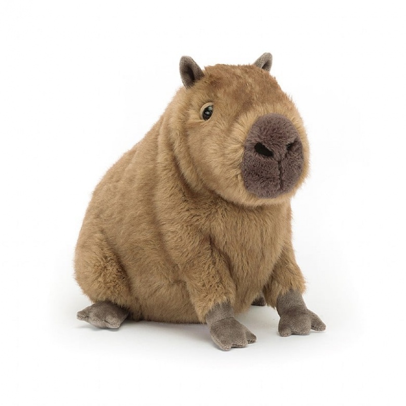 Jellycat Clyde Capybara 21 CM X 24 CM, Jellycat USA | AG4987650