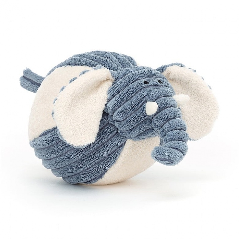 Jellycat Cordy Roy Baby Elephant Activity Ball 11 CM X 11 CM, Jellycat USA | JE1268953