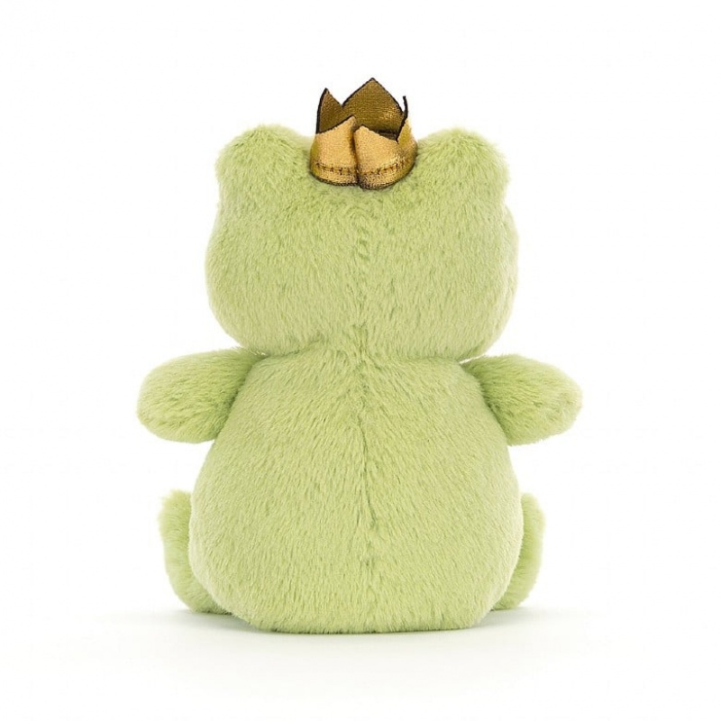 Jellycat Crowning Croaker Green Frog 12 CM X 8 CM, Jellycat USA | ZF9428573