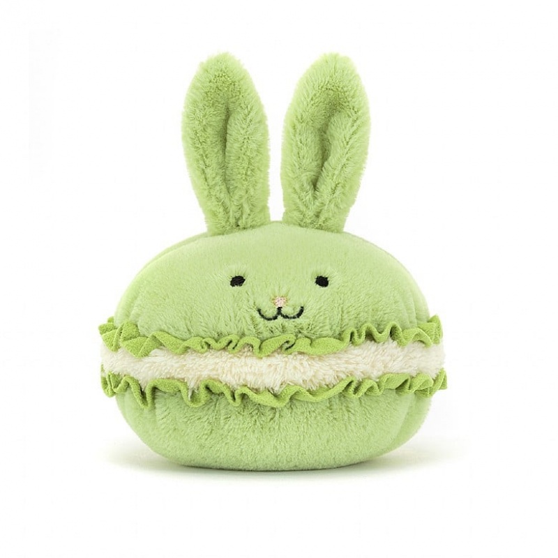 Jellycat Dainty Dessert Bunny Macaron 12 CM X 12 CM, Jellycat USA | VE3185072