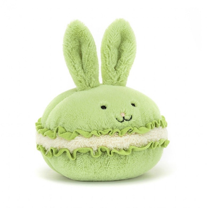 Jellycat Dainty Dessert Bunny Macaron 12 CM X 12 CM, Jellycat USA | VE3185072