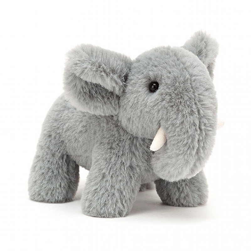 Jellycat Diddle Elephant 10 CM X 14 CM, Jellycat USA | FB7520346