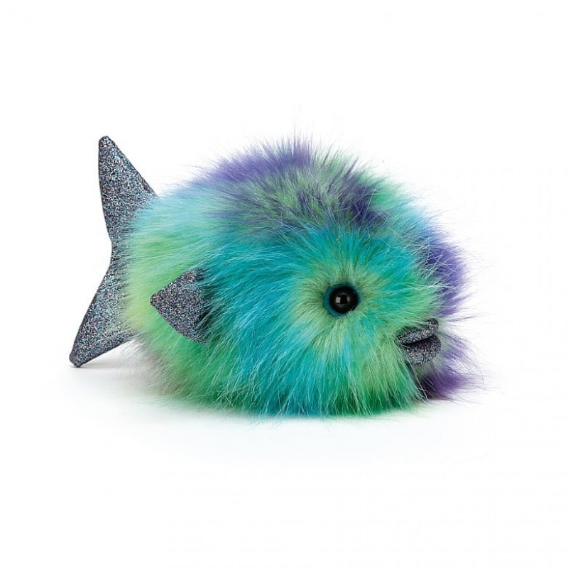 Jellycat Disco Fish Jewel 21 CM X 11 CM, Jellycat USA | PS3546280