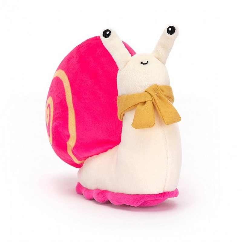 Jellycat Escarfgot Pink 15 CM X 8 CM, Jellycat USA | JR4268701