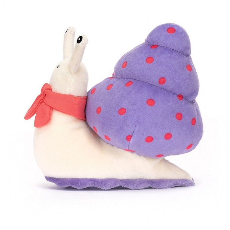 Jellycat Escarfgot Purple 15 CM X 8 CM, Jellycat USA | XY4128093