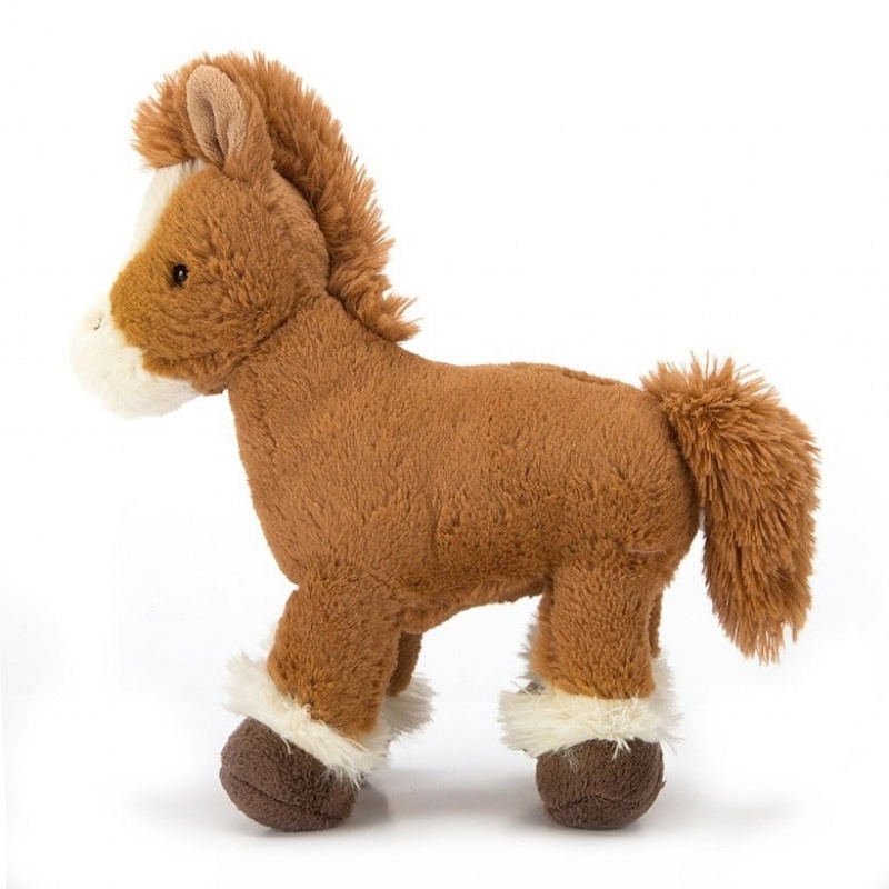 Jellycat Fabulous Filly Chestnut 23 CM, Jellycat USA | EH8327541