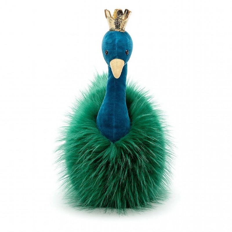 Jellycat Fancy Peacock Fluffy 37 CM X 16 CM, Jellycat USA | LW3284967