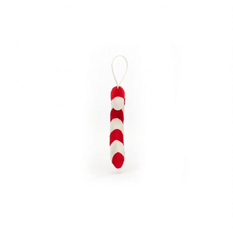 Jellycat Festive Folly Candy Cane 5 CM X 13 CM, Jellycat USA | ZB1872630