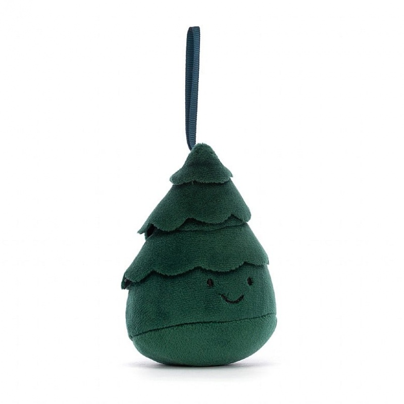 Jellycat Festive Folly Christmas Tree 11 CM X 7 CM, Jellycat USA | EI2179045