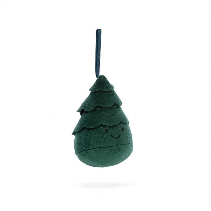 Jellycat Festive Folly Christmas Tree 11 CM X 7 CM, Jellycat USA | EI2179045