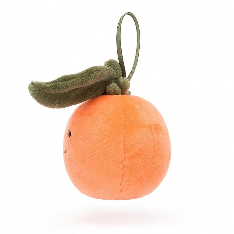 Jellycat Festive Folly Clementine 7 CM X 8 CM, Jellycat USA | NS2183564