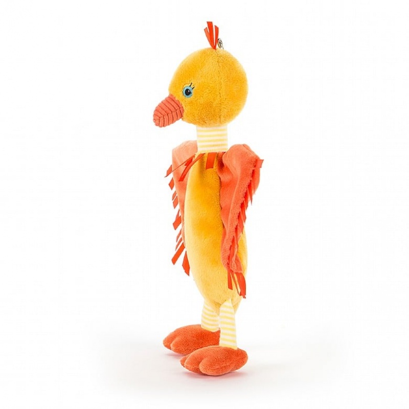 Jellycat Flapper Duck Soother 23 CM X 27 CM, Jellycat USA | JQ4759610