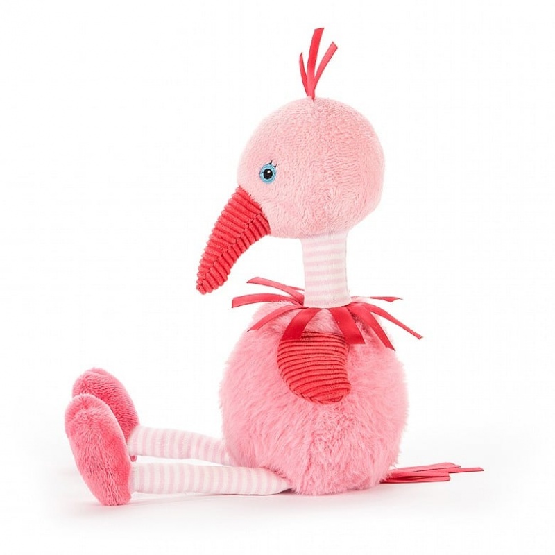 Jellycat Flapper Flamingo Chime 30 CM X 10 CM, Jellycat USA | WZ5469138