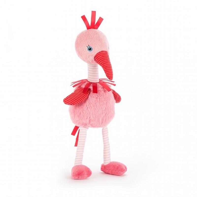 Jellycat Flapper Flamingo Chime 30 CM X 10 CM, Jellycat USA | WZ5469138