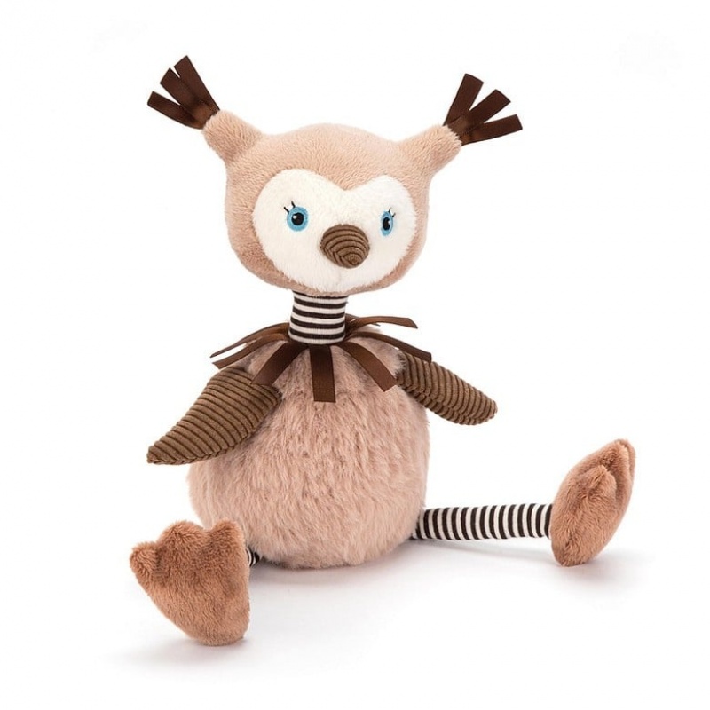 Jellycat Flapper Owl Chime 30 CM X 10 CM, Jellycat USA | MN6549180