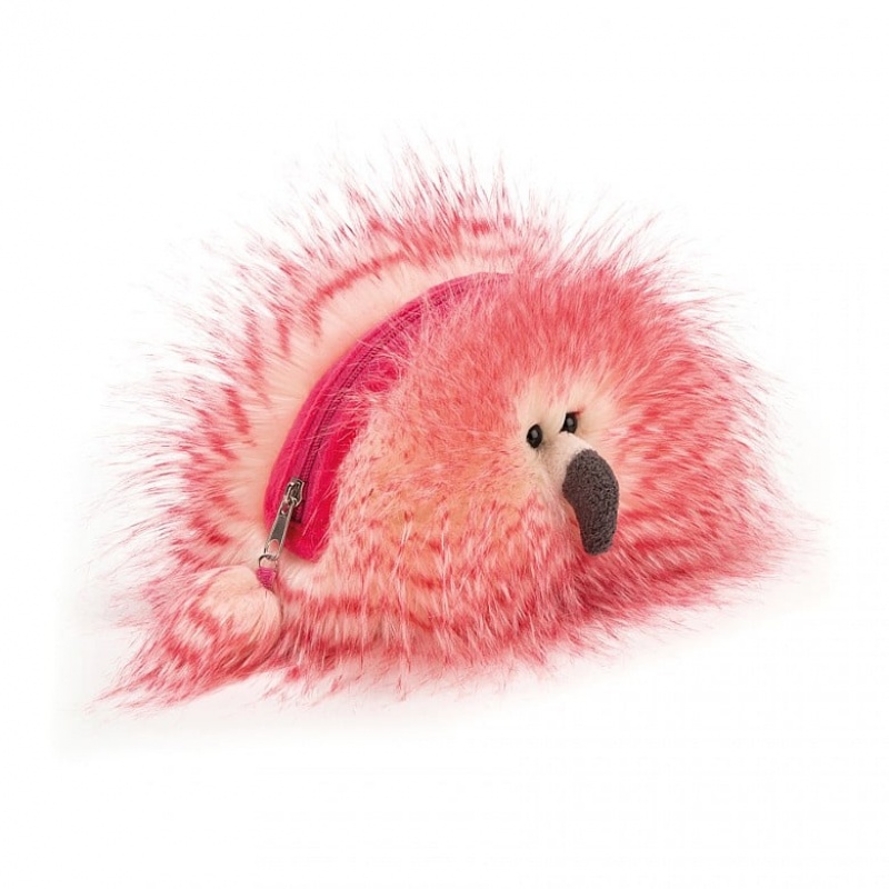 Jellycat Flaunt Your Feathers Fluffy Bag 20 CM X 12 CM, Jellycat USA | OP2064718