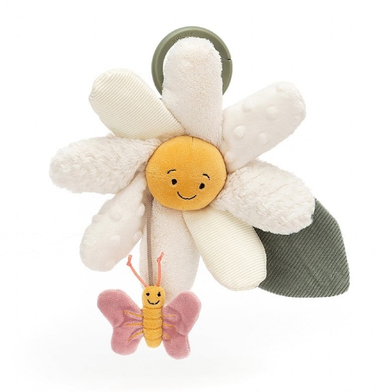 Jellycat Fleury Daisy Activity Toy 20 CM X 20 CM, Jellycat USA | OC9016745