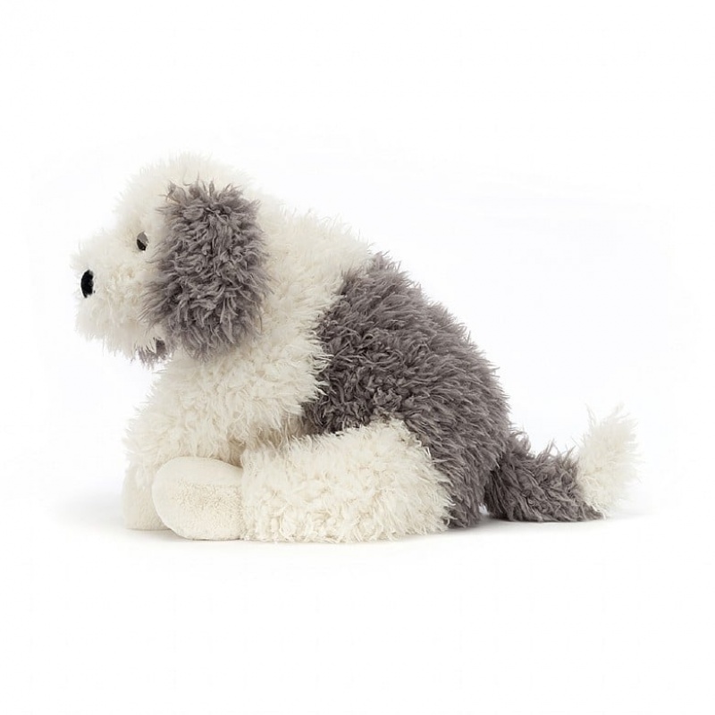 Jellycat Floofie Sheepdog 25 CM X 40 CM, Jellycat USA | XE3076284