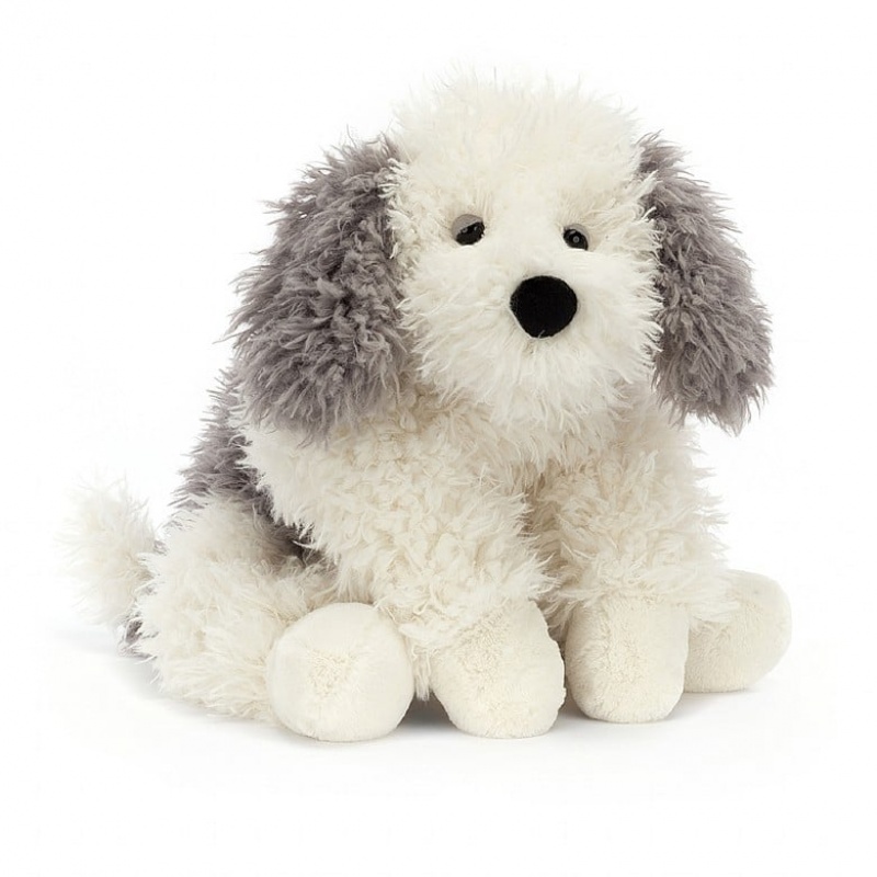 Jellycat Floofie Sheepdog 25 CM X 40 CM, Jellycat USA | XE3076284