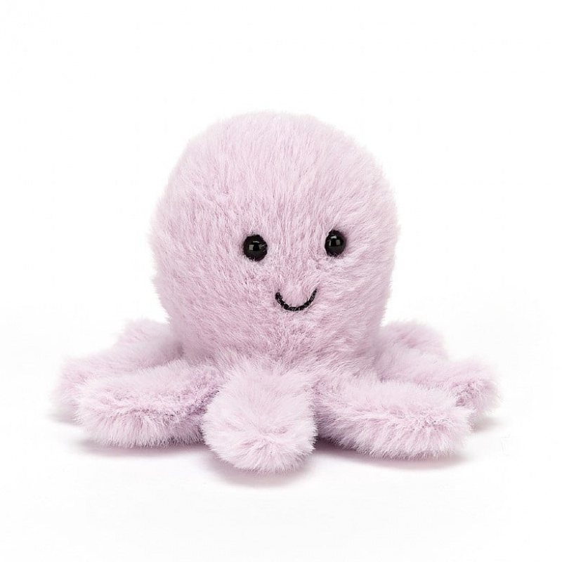 Jellycat Fluffy Octopus 8 CM X 7 CM, Jellycat USA | HS7430528