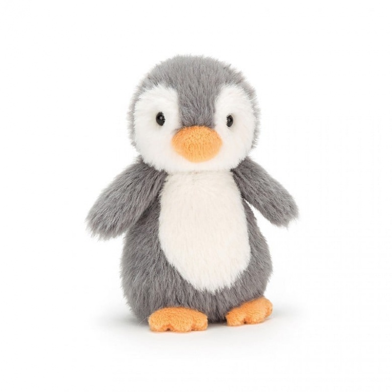 Jellycat Fluffy Penguin 12 CM X 5 CM, Jellycat USA | PL9605184