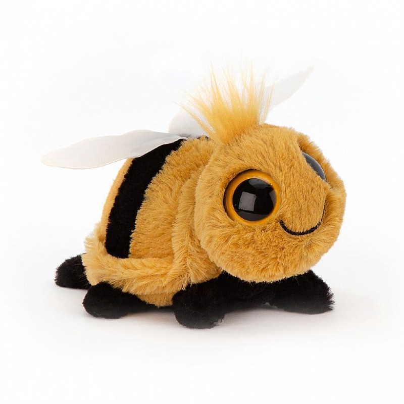 Jellycat Frizzles Bee 9 CM X 14 CM, Jellycat USA | ZM4621358