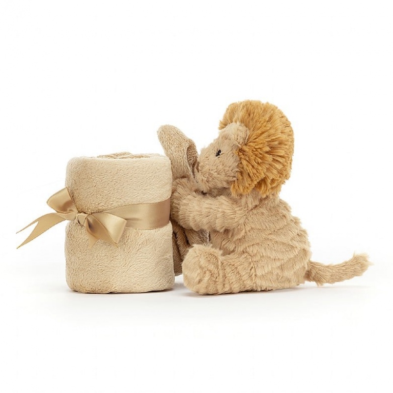 Jellycat Fuddlewuddle Lion Soother 34 CM X 34 CM, Jellycat USA | YQ9613542