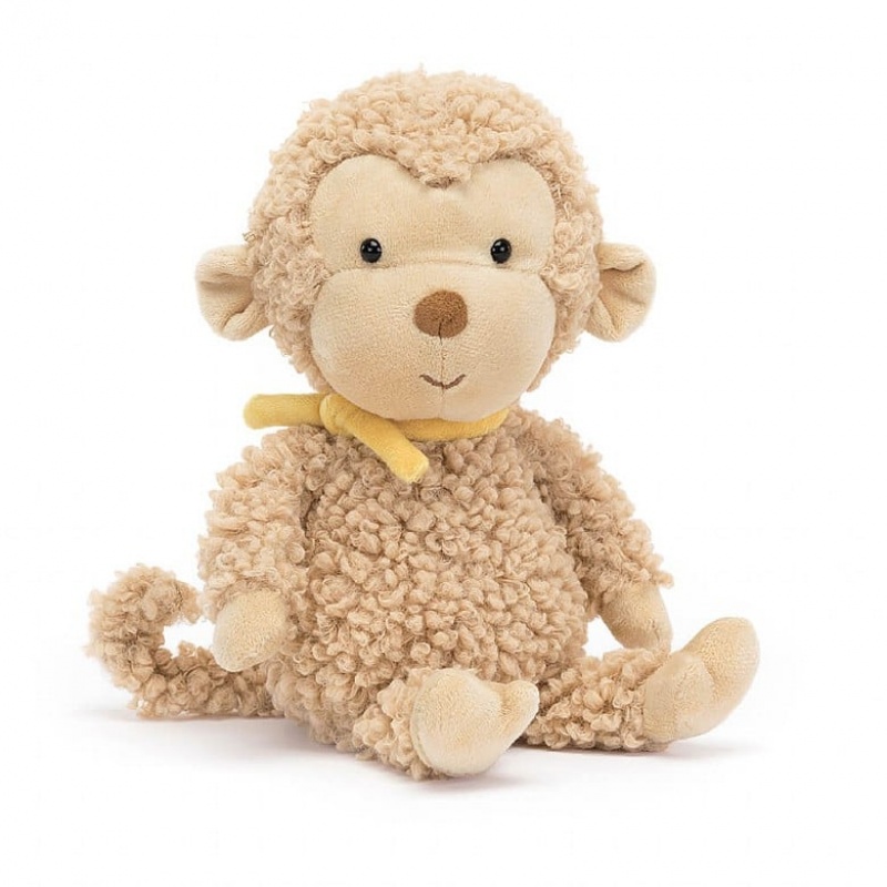 Jellycat Fuzzkin Monkey 23 CM X 9 CM, Jellycat USA | SC2698357