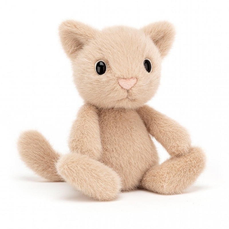 Jellycat Fuzzle Kitten 20 CM X 8 CM, Jellycat USA | XR3729086