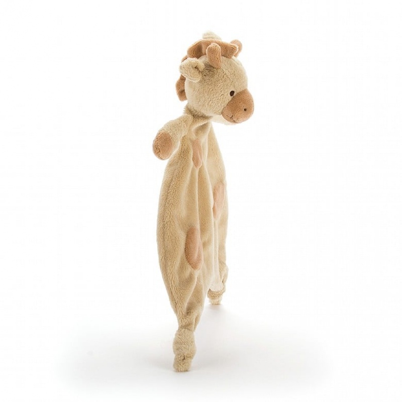 Jellycat Gentle Giraffe Soother 23 CM X 20 CM, Jellycat USA | TN5849170