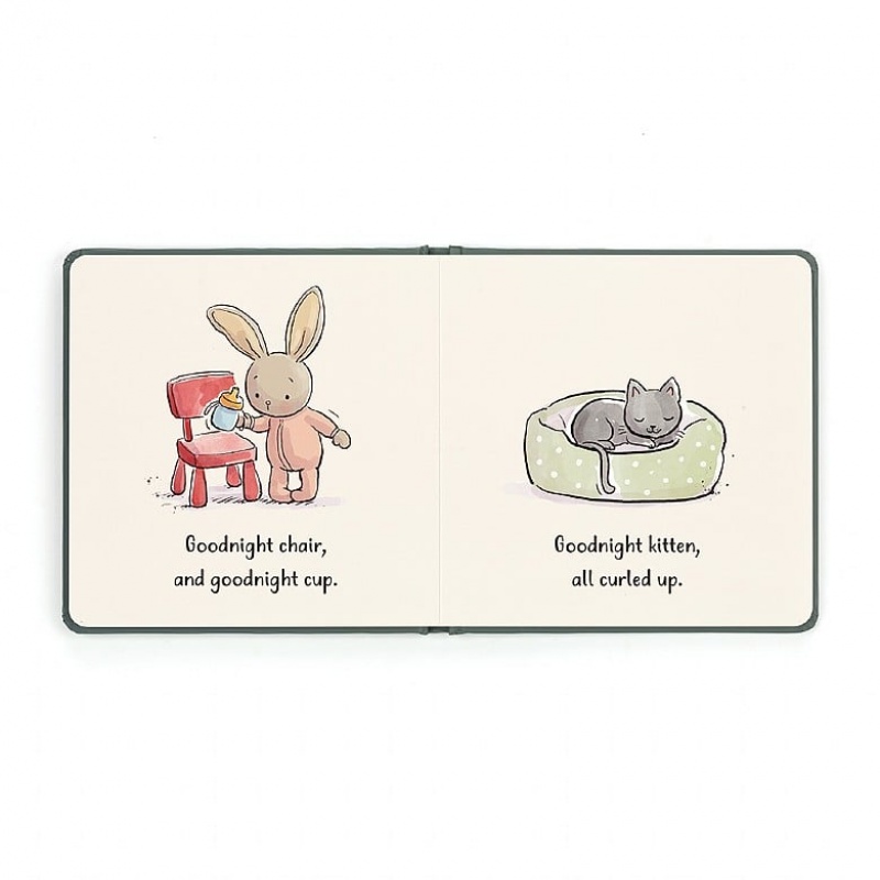 Jellycat Goodnight Bunny Book 19 CM X 19 CM, Jellycat USA | RB0923678