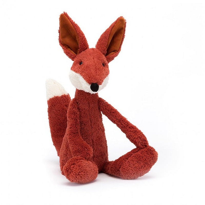 Jellycat Harkle Fox 30 CM X 10 CM, Jellycat USA | CB6791234