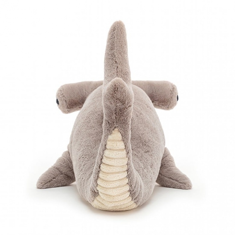 Jellycat Harley Hammerhead Shark 13 CM X 31 CM, Jellycat USA | PB4190763