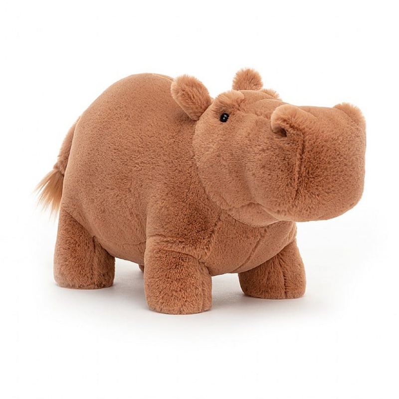 Jellycat Haverlie Hippo 16 CM X 29 CM, Jellycat USA | EH0954218