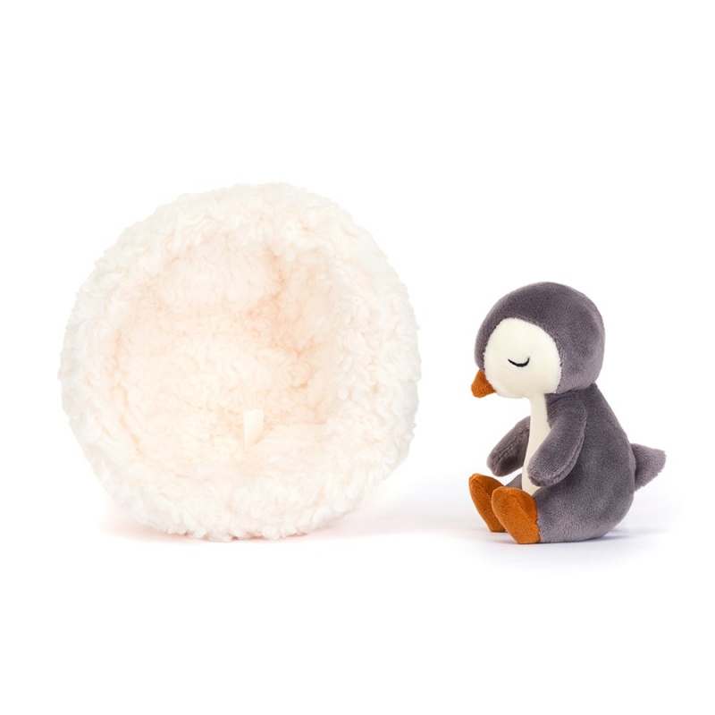 Jellycat Hibernating Penguin 12 CM X 12 CM, Jellycat USA | DW6518394