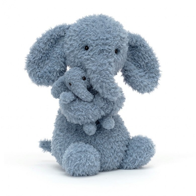 Jellycat Huddles Elephant 24 CM X 14 CM, Jellycat USA | RT4620389