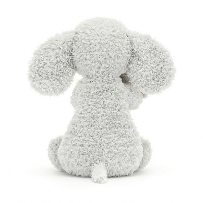 Jellycat Huddles Grey Elephant 26 CM X 14 CM, Jellycat USA | DO6159728