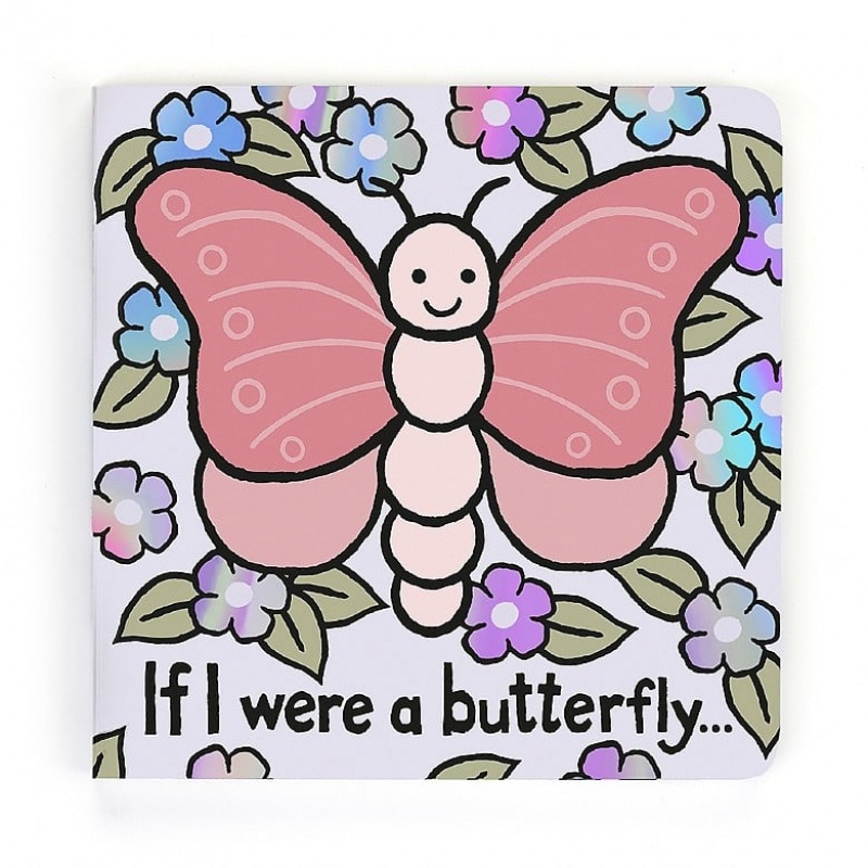 Jellycat If I Were A Butterfly Book 15 CM X 15 CM, Jellycat USA | FI4890632