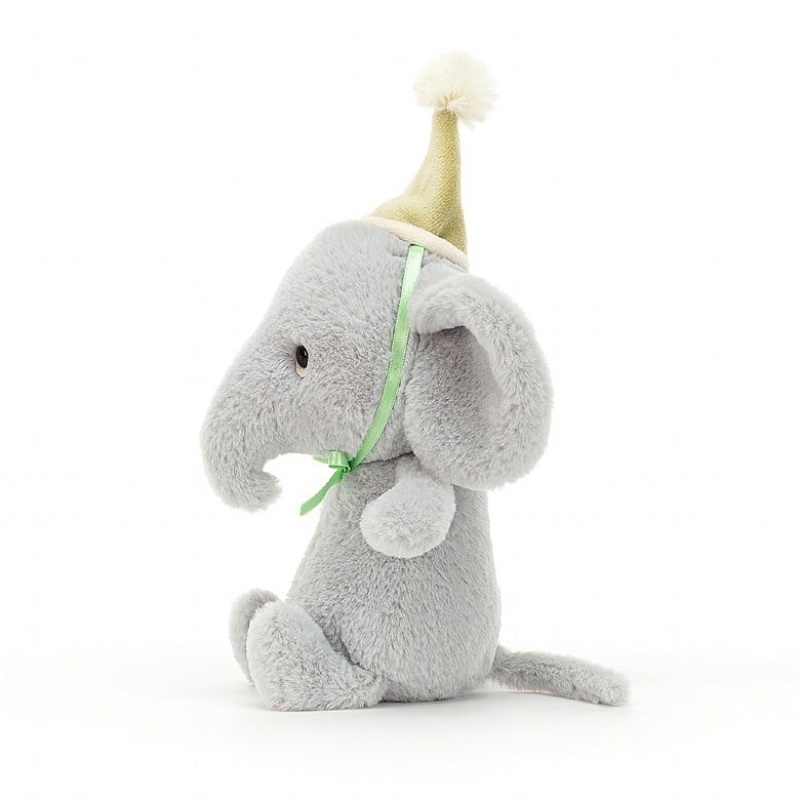 Jellycat Jollipop Elephant 20 CM X 9 CM, Jellycat USA | BP8152749