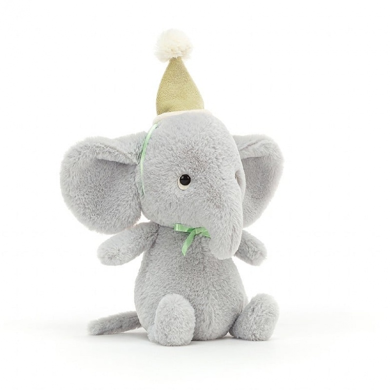 Jellycat Jollipop Elephant 20 CM X 9 CM, Jellycat USA | BP8152749