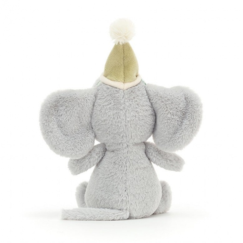 Jellycat Jollipop Elephant 20 CM X 9 CM, Jellycat USA | QL9286354