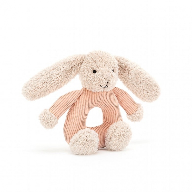 Jellycat Jumble Bunny Grabber 13 CM X 8 CM, Jellycat USA | XK4281735