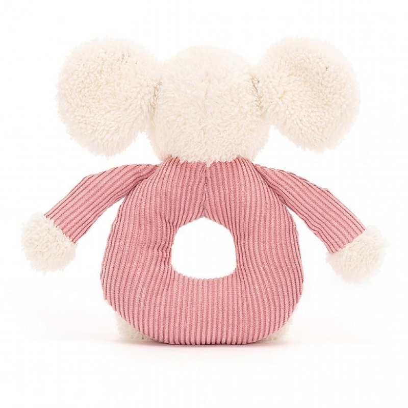 Jellycat Jumble Mouse Grabber 13 CM X 8 CM, Jellycat USA | VG7218643