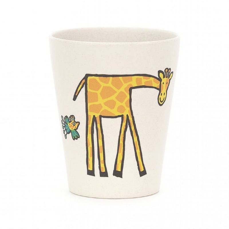 Jellycat Jungly Tails Bamboo Cup 9 CM X 7 CM, Jellycat USA | XY4127863